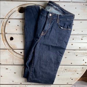 ROCKSTAR SIZE 10 LONG Old Navy Dark Wash Jeans